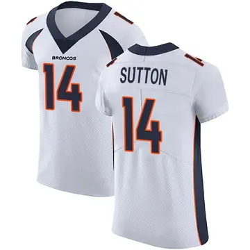 Custom Football 14 Courtland Sutton Jersey 80 Greg Dulcich 9 Kendall Hinton  3 Russell Wilson 33 Javonte Williams 10 Jerry Jeudy Vapor Color Rush Hombre  Mangua Juventud De 13,46 €