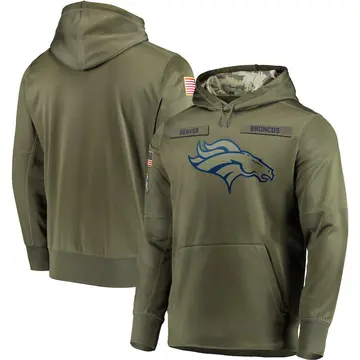 salute to service denver broncos hoodie