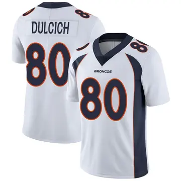 Men's Denver Broncos #80 Greg Dulcich White Vapor Untouchable Stitched  Jersey on sale,for Cheap,wholesale from China