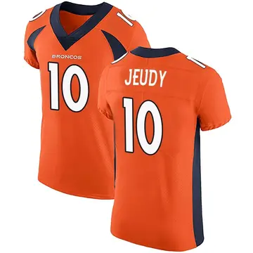 Denver Broncos Jerry Jeudy Gray Atmosphere Fashion Game Jersey