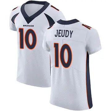 Denver Broncos Jerry Jeudy Gray Atmosphere Fashion Game Jersey