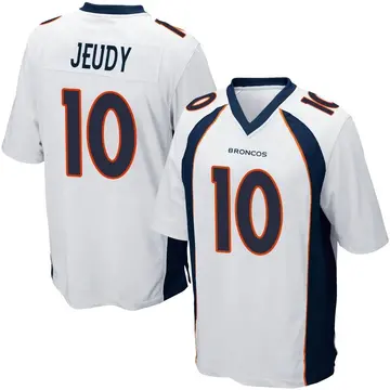 Denver Broncos Jerry Jeudy Gray Atmosphere Fashion Game Jersey