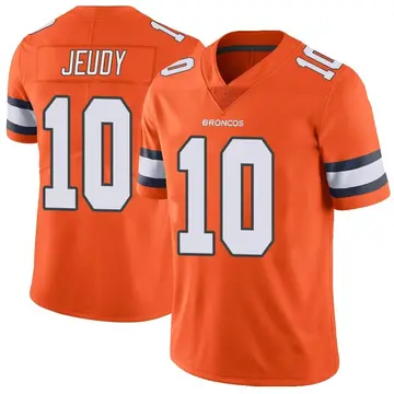 Denver Broncos Jerry Jeudy Gray Atmosphere Fashion Game Jersey