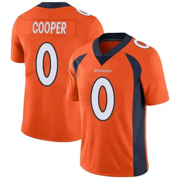 Luke Wattenberg Men's Nike Orange Denver Broncos Vapor Untouchable Custom Elite Jersey