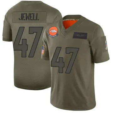 Josey Jewell Game Worn Jersey From 10.13.19 vs TEN~Limited Edition 1/1~