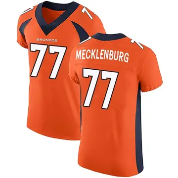 Karl Mecklenburg #77 Denver Broncos Vintage 80's MacGregor Sand Knit NFL  Jersey