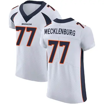 Vintage Karl Mecklenburg #77 Denver Broncos Throwback Stitched Jersey