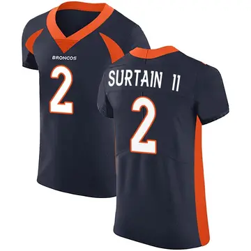 33D Jersey de football Denver''Broncos'''3 Russell Wilson 2 Patrick Surtain  II 18 Peyton Manning 