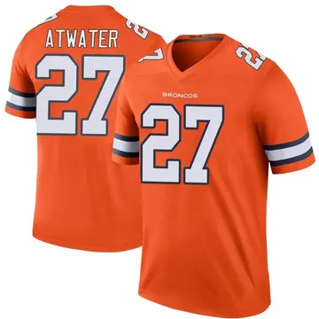 Denver Broncos #27 Steve Atwater NFL Pro Line Vintage Jersey Mens 5XL Big &  Tall