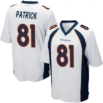 Tim Patrick Game Worn Denver Broncos Jersey/Pant Set From 9/23/18