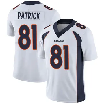 Tim Patrick Men's Nike Navy Denver Broncos Alternate Custom Game Jersey Size: 3XL