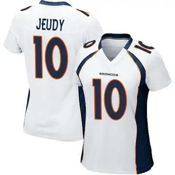 Denver Broncos Jerry Jeudy Gray Atmosphere Fashion Game Jersey