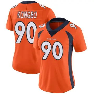 Luke Wattenberg Men's Nike Orange Denver Broncos Vapor Untouchable Custom Elite Jersey