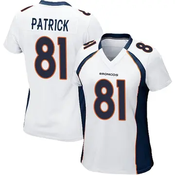 Women's Nike Tim Patrick Orange Denver Broncos Game Jersey