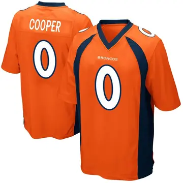 Women's Denver Broncos Justin Strnad Nike Orange Game Jersey